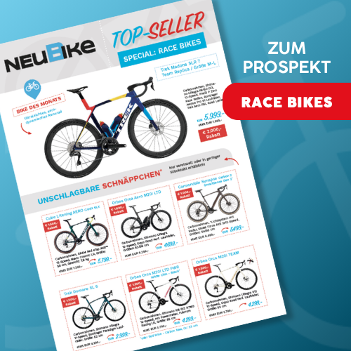 NEUBIKE TOP-SELLER RACE BIKES
